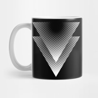 geometric triangles designdesign Mug